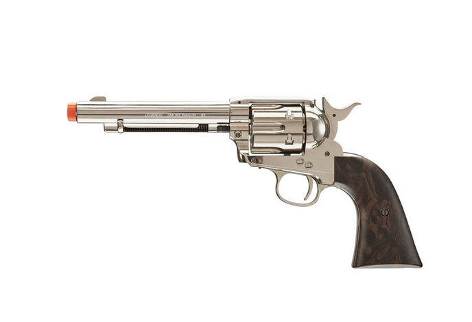 Umarex Elite Force Legends Smokewagon 6 Shot CO2 Revolver Nickel