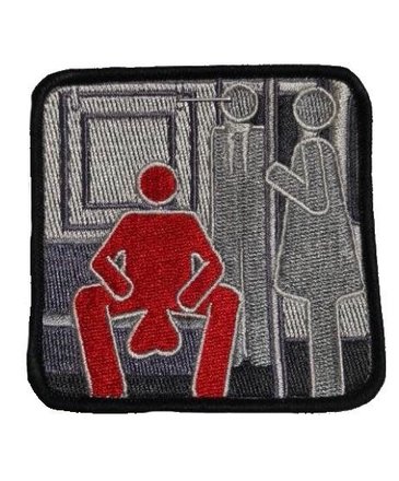 Tactical Outfitters Tactical Outfitters Manspreading Morale Patch