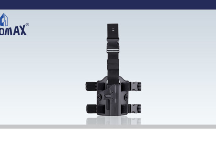 Ammomax Drop Leg Platform Black