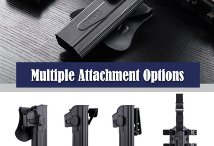 Amomax Hardshell holster, USP and USP Compact, FDE, RH