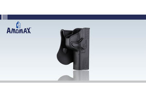 Amomax Amomax Hardshell Holster, M&P, Black, RH