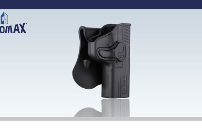 Amomax Hardshell Holster, M&P, Black, RH