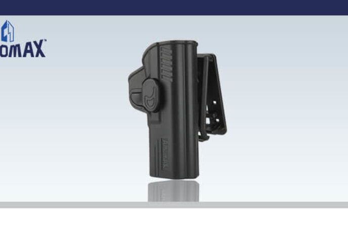 Amomax Hardshell Holster, M&P, Black, RH