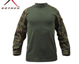 Rothco FR Combat Shirt, Woodland Digital