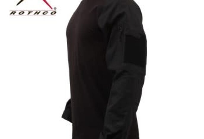 Rothco Combat Shirt, Black