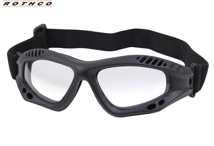 Rothco Low Profile Tactical Goggles, ANSI rated lens