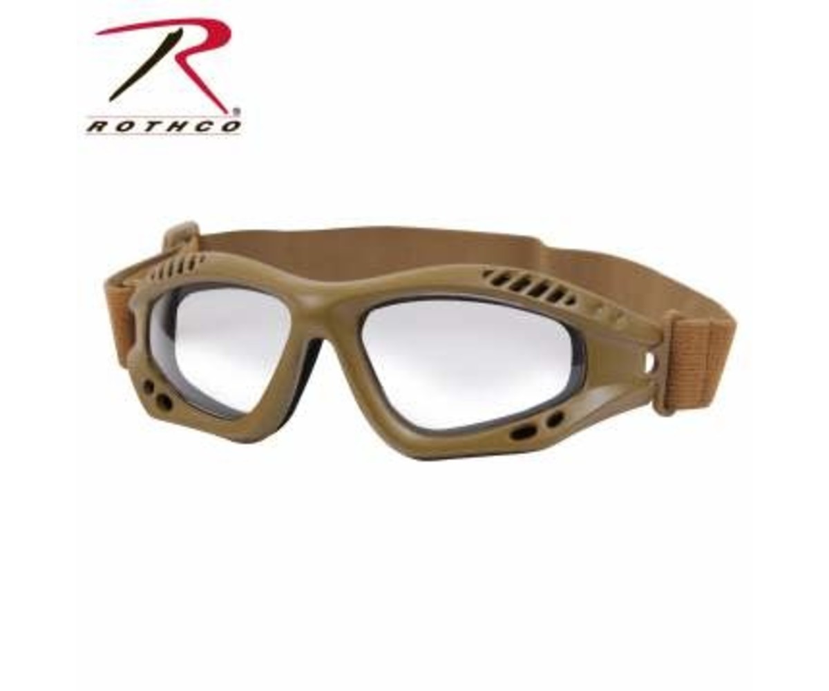 Rothco Ansi Rated Tactical Goggles Black 