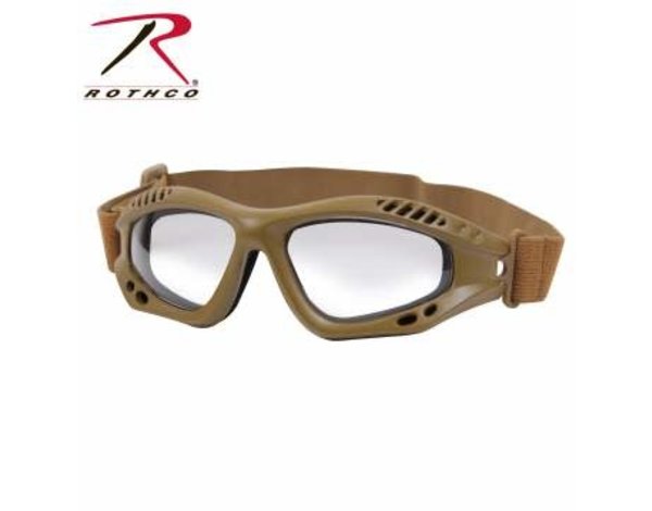 Rothco Rothco Low Profile Tactical Goggles, ANSI rated lens