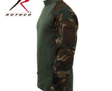 Rothco Combat Shirt, Woodland