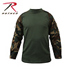 Rothco Rothco Combat Shirt, Woodland