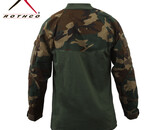 Rothco Combat Shirt, Woodland