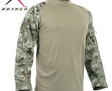 Rothco Combat Shirt, Total Terrain  Camo