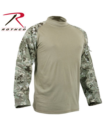 Rothco Rothco Combat Shirt, Total Terrain  Camo