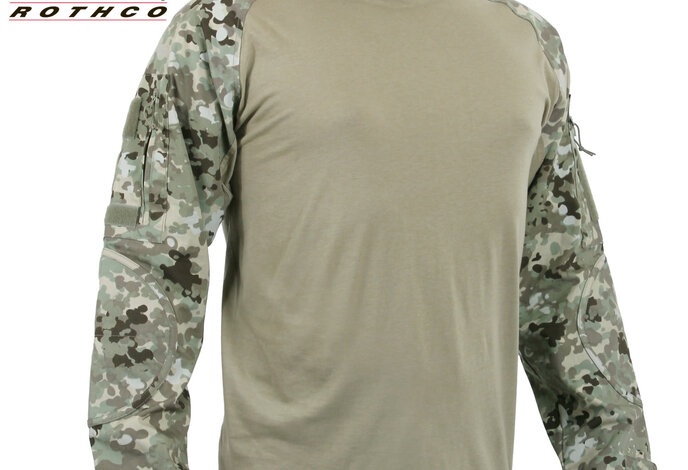 Rothco Combat Shirt, Total Terrain  Camo