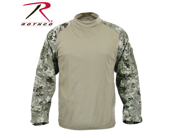 Rothco Rothco Combat Shirt, Total Terrain  Camo