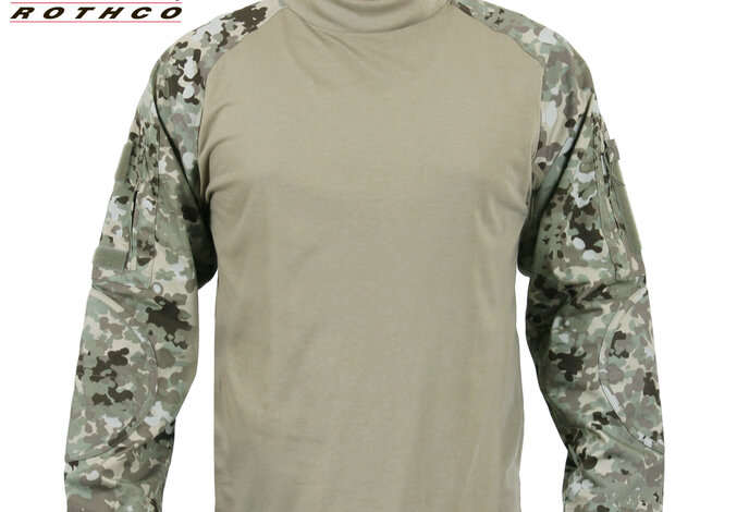 Rothco Combat Shirt, Total Terrain  Camo