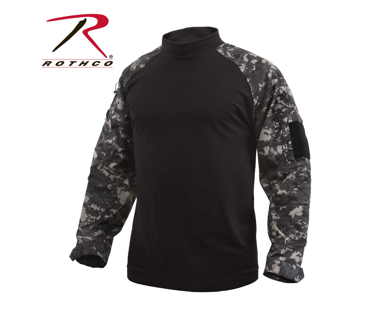 Rothco Combat Shirt, Subdued Urban Digital Camo - Airsoft Extreme