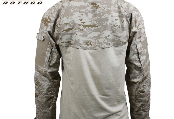 Rothco FR Combat Shirt, Desert Digital Camo