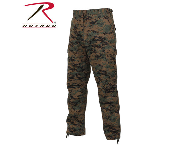 Rothco Rothco BDU Pant, Woodland Digital Camo