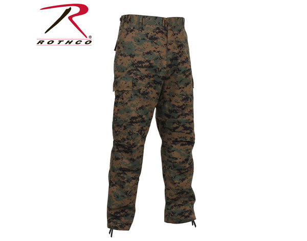 Rothco Rothco BDU Pant, Woodland Digital Camo