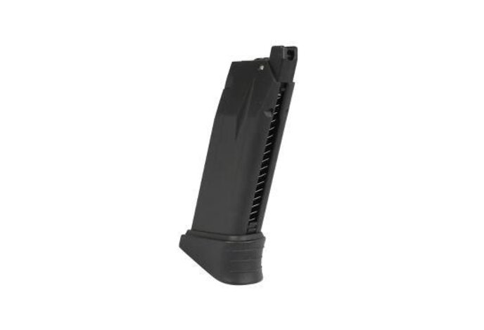 ICS XPD 17 rd magazine with finger extension, black