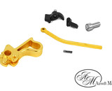 Airsoft Masterpiece CNC Steel Hammer & Sear Set for Marui Hi CAPA, Infinity Commander