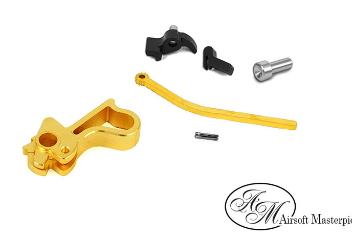 Airsoft Masterpiece CNC Steel Hammer & Sear Set for Marui Hi CAPA, Infinity Commander