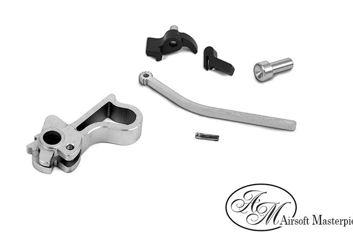 Airsoft Masterpiece CNC Steel Hammer & Sear Set for Marui Hi CAPA, Infinity Commander