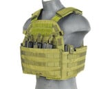 Lancer Tactical 1000D 69T4 Plate Carrier w/ Triple M4 Magazine Pouch