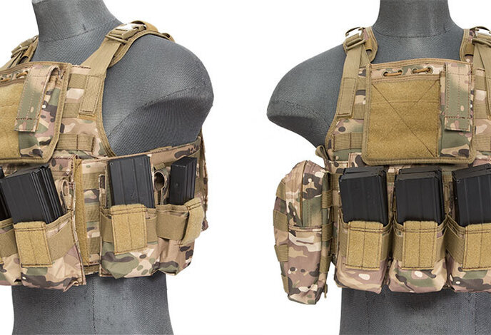 Lancer Tactical Assault Plate Carrier 600D Nylon