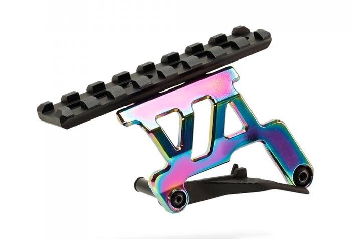 Nine Ball Hi Capa Aluminum Scope Mount Rainbow Finish