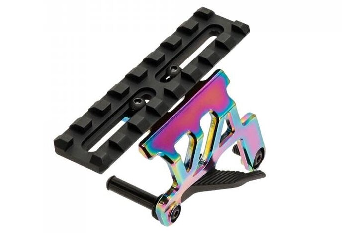 Nine Ball Hi Capa Aluminum Scope Mount Rainbow Finish