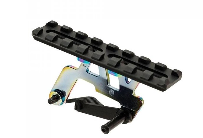 Nine Ball Hi Capa Aluminum Scope Mount Rainbow Finish