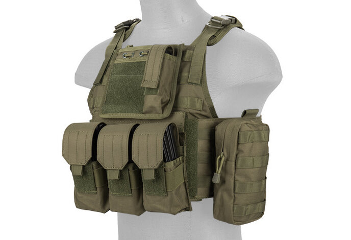 Lancer Tactical Assault Plate Carrier 600D Nylon