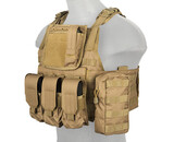 Lancer Tactical Assault Plate Carrier 600D Nylon