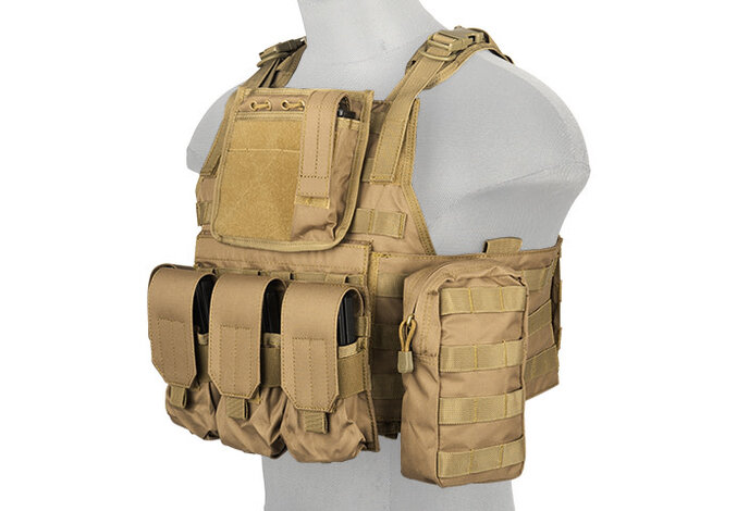 Lancer Tactical Assault Plate Carrier 600D Nylon