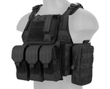 Lancer Tactical Assault Plate Carrier 600D Nylon