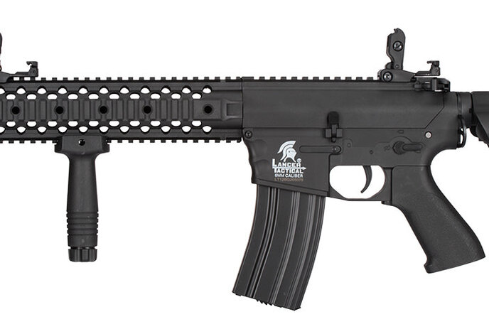 Lancer Tactical GEN2 M4 RIS EVO Nylon Polymer Rifle Black