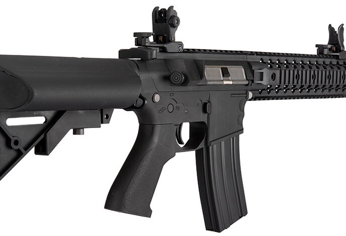 Lancer Tactical GEN2 M4 RIS EVO Nylon Polymer Rifle Black