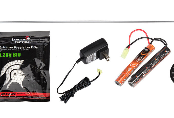 Lancer Tactical GEN2 M4 RIS EVO Nylon Polymer Rifle Black