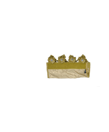 UK Arms UKARMS 4 Pocket M4 Pouch for 6094, KHAKI