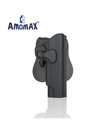 Amomax Amomax Hardshell holster for 1911 pistols, black, right hand