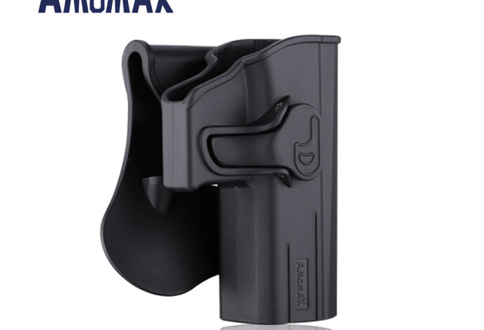 Amomax Hardshell holster for CZ P-09, black, right hand