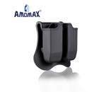 Amomax Amomax Hardshell Double Magazine Pouch for Glock Magazines, Black