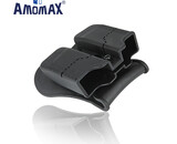 Amomax Hardshell Double Magazine Pouch H&K and Sig P320/M17 Magazines, Black