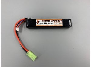 iPower 11.1V 1100mAh 20C LiPo Stock Tube Battery