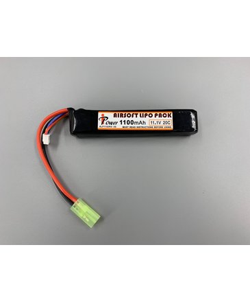 iPower 11.1V 1100mAh 20C LiPo Stock Tube Battery