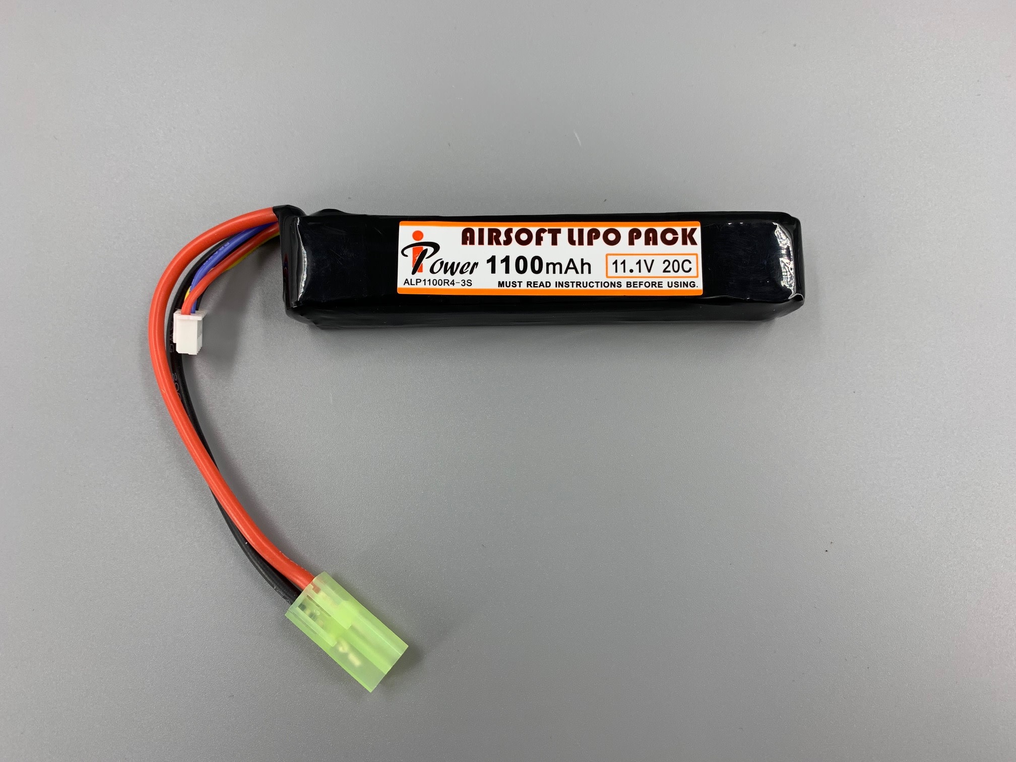 Batterie LiPo 11,1V 1100mAh 25C type Stick - Tamiya Mini - Swiss Arms -  Batteries et chargeurs de batteries Airsoft (11090113)