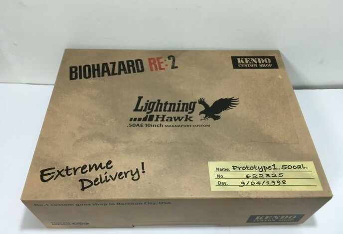 Tokyo Marui Biohazard Lightning Hawk Desert Eagle .50AE 10" Magna Port Custom