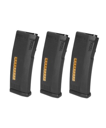 KWA KWA MS120c Adjustable Mid-Cap Magazines, 3 Pack